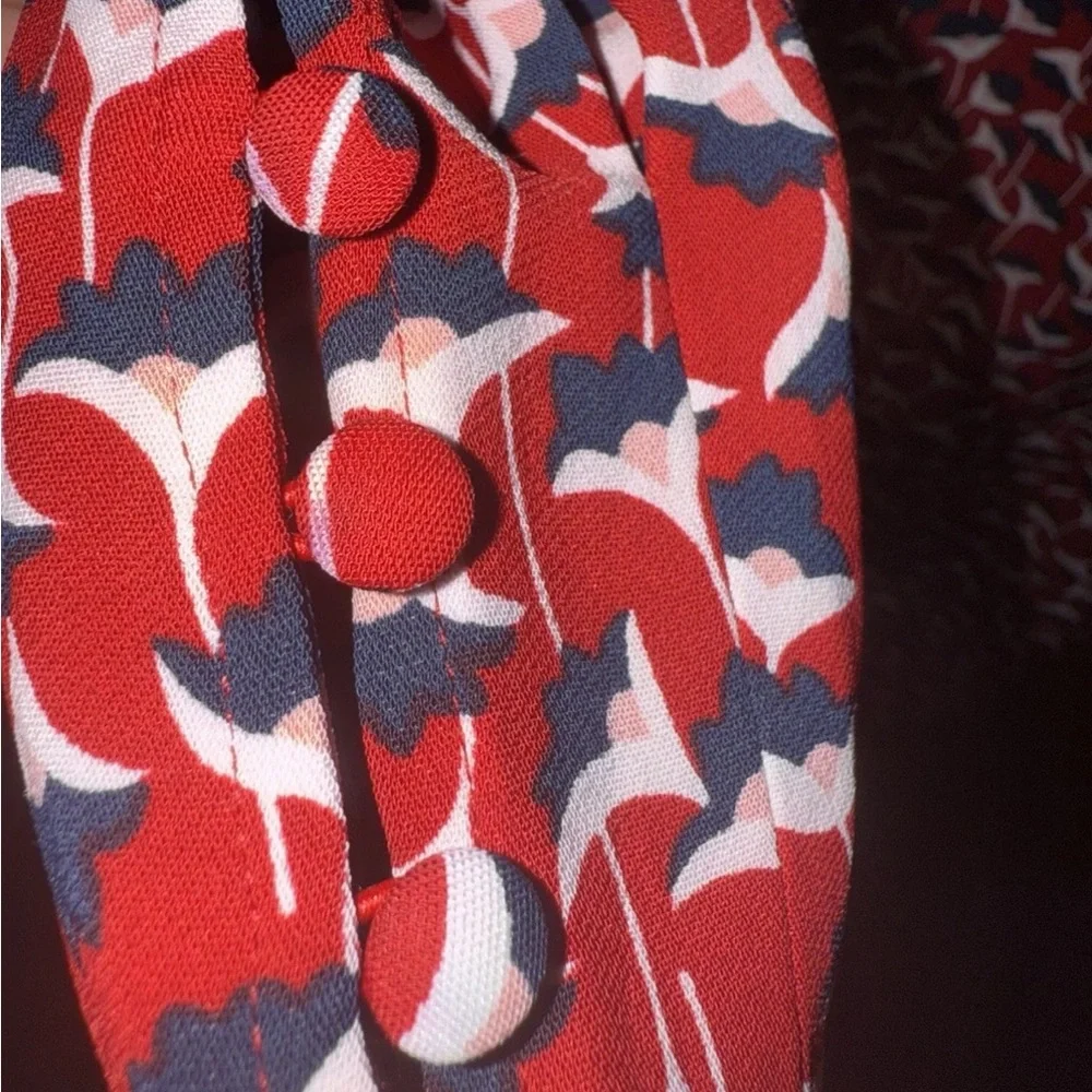 Boden Hannah Sheath Dress Poinsettia 6L - Picture 6 of 10